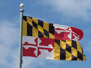 Picture of MD Flag - This is an image of the Maryland State flag.